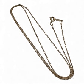 14k Yellow Gold Chain Necklace