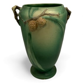 Roseville Pottery Pinecone Vase