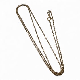 14k Yellow Gold Chain Necklace