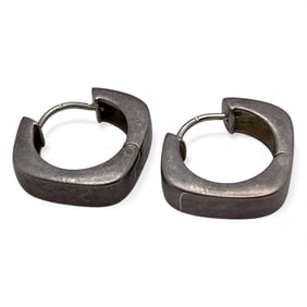 Pair Of Sterling Silver Earrings