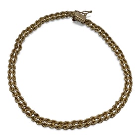14k Yellow Gold Bracelet