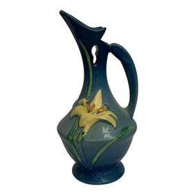 Roseville Pottery Zephyr Lily Ewer