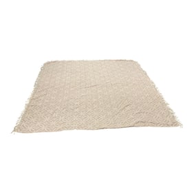 Pink And White Coverlet