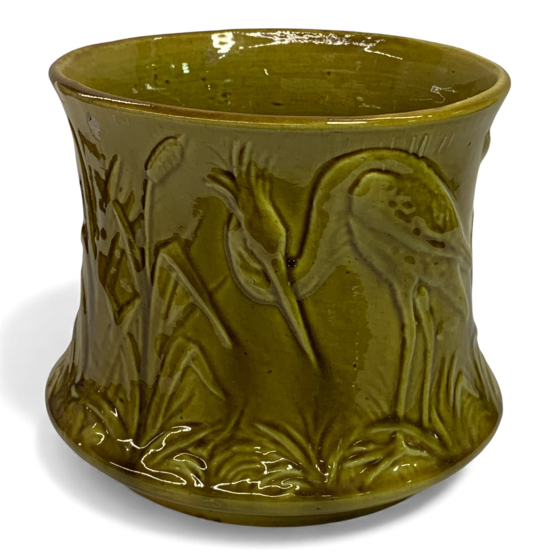 Vintage Mccoy Yellow Calla Lily Planter (1 of 5)