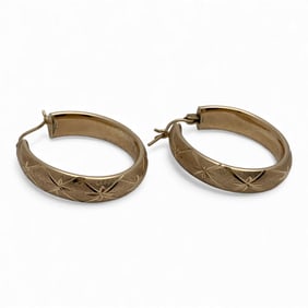 14k Yellow Gold Earrings