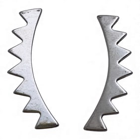 Pair Of Sterling Silver Earrings