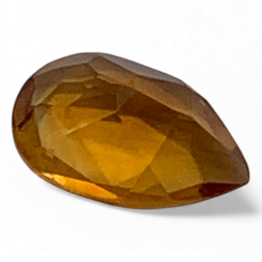 Faceted Yellow Citrine Gemstone (1 of 2)