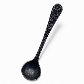 Silver Salt Spoon Pin