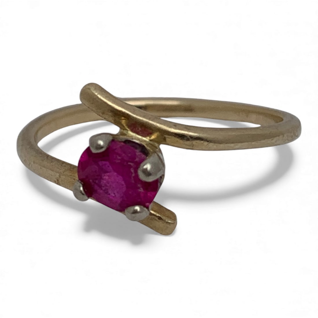 14k Yellow Gold & Ruby Ring (1 of 3)