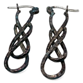 Pair Of Sterling Silver Earrings