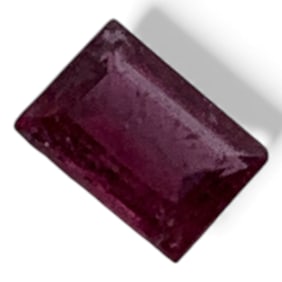 Faceted Pink Tourmaline Gemstone