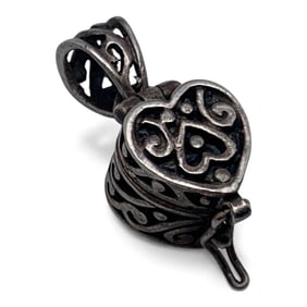 Sterling Heart Pendant Box