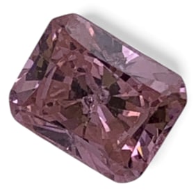 Faceted Pink Tourmaline Gemstone