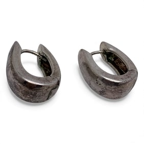 Pair Of Sterling Silver Earrings