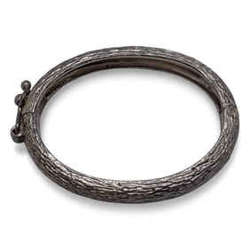 Sterling Silver Hinge Ring