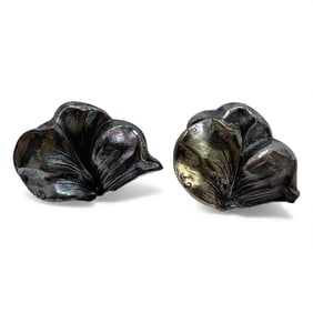 Sterling Silver Screw Back Earrings