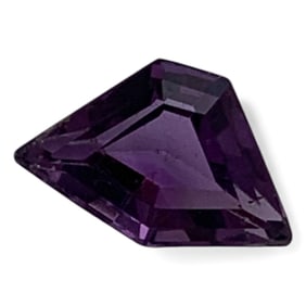 Faceted Purple Amethyst Gemstone
