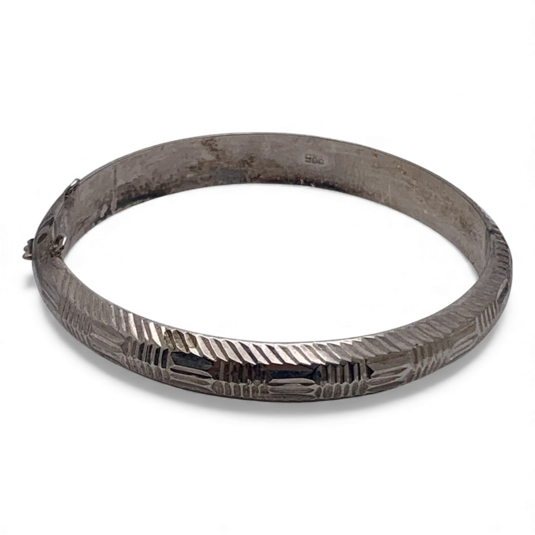 Sterling Silver Hinge Bracelet (1 of 3)