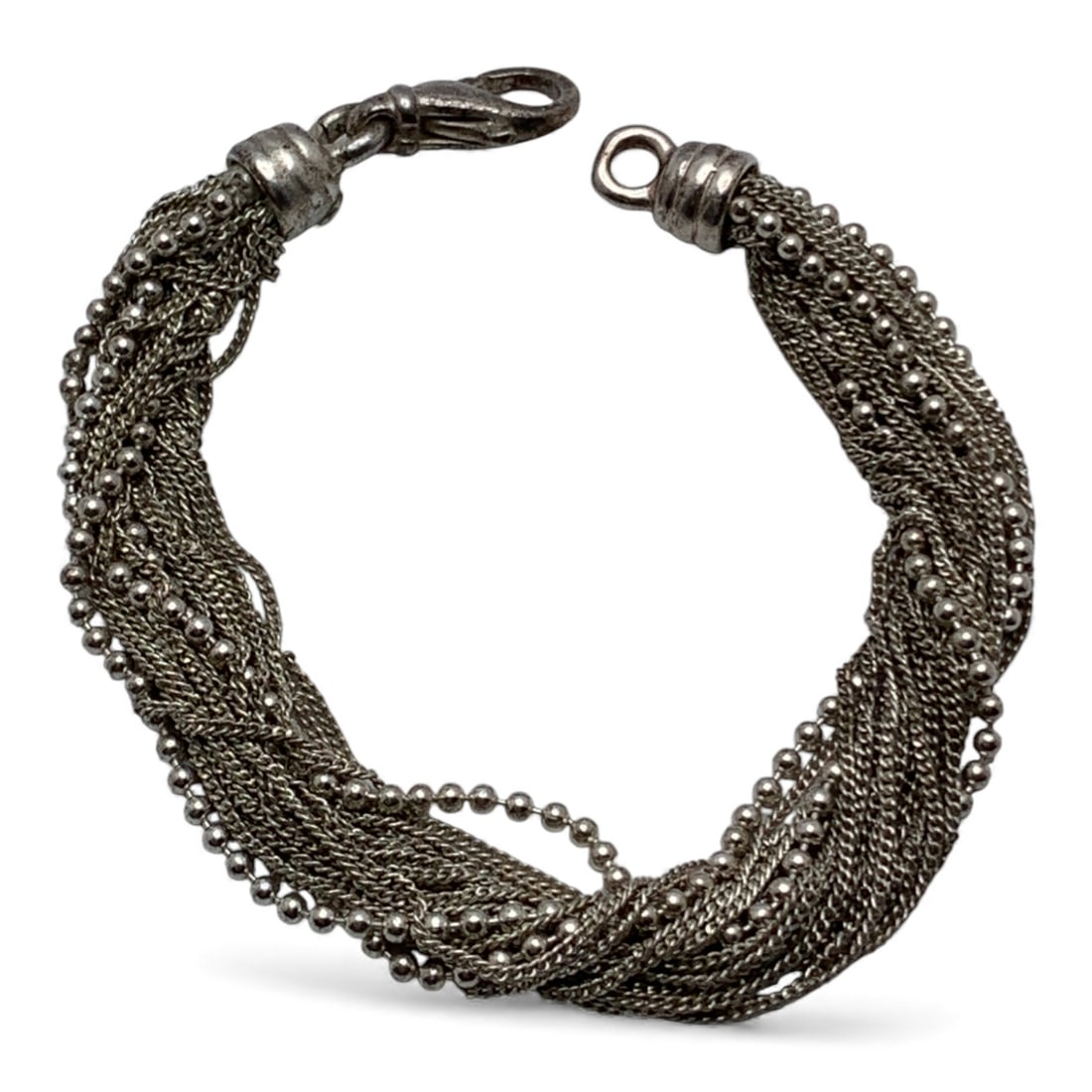 Sterling Silver Multi Strand Bracelet (1 of 2)