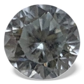 Faceted Clear Topaz Gemstone