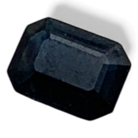 Faceted Blue Topaz Gemstone