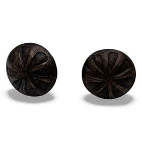 Pair Of Silver Earrings