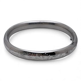 Sterling Silver Hinge Bracelet