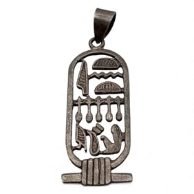 Silver Egyptian Pendant