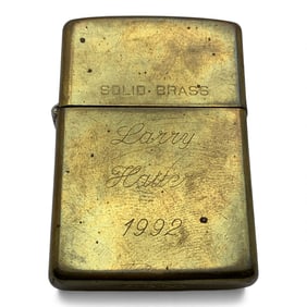 Brass Zippo Lighter