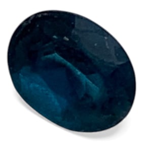 Faceted Blue Topaz Gemstone