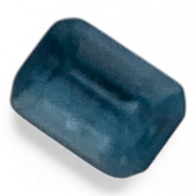 Faceted Blue Topaz Gemstone