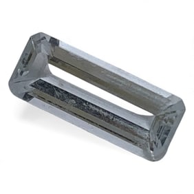 Faceted Clear Topaz Gemstone