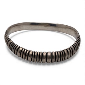 Silver Bangle Bracelet
