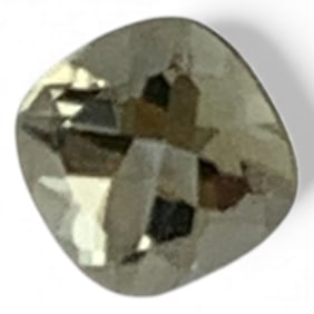 Faceted Yellow Citrine Gemstone