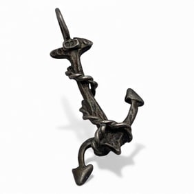 Sterling Silver Anchor Pendant