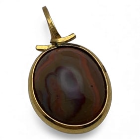 Gold Filled & Hard Stone Pendant