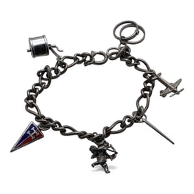 Silver Charm Bracelet