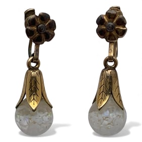 Pair Of 12k Gold Filled Earrings