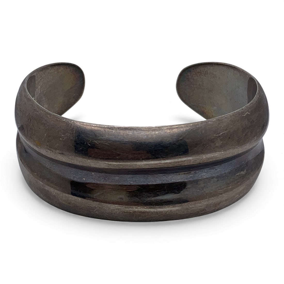 Mexico Sterling Silver Cuff Bracelet (1 of 3)