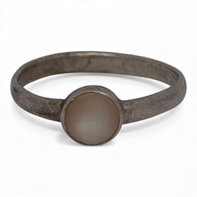 Sterling Silver & Pearl Ring