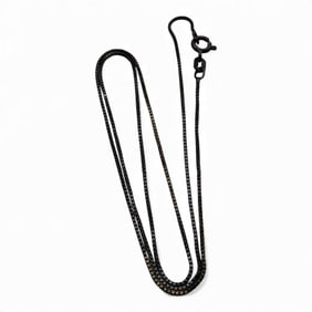 Sterling Silver Box Chain Necklace