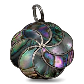 Silver & Abalone Pendant