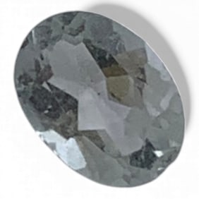 Faceted Clear Topaz Gemstone