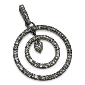 Sterling Silver & Cubic Zirconia Pendant