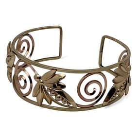 12k Gold Filled Cuff Bracelet