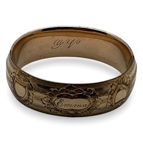 R & G Co Gold Filled Hinge Bracelet