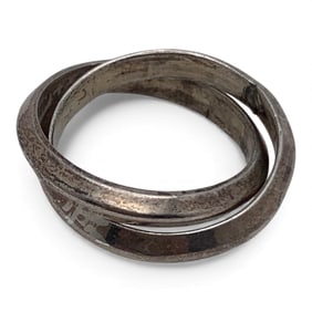 Sterling Silver 2 Ring Stack