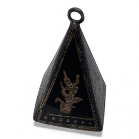 Sterling Silver Siam Pendant