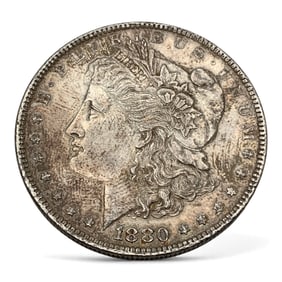 1880 O Morgan Silver Dollar
