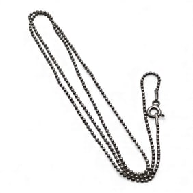 Sterling Silver Beaded Necklace